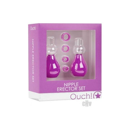 Ouch Nipple Erector Set Purple