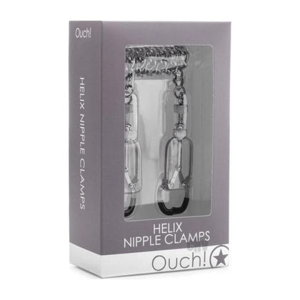 Ouch Helix Nipple Clamps Metal