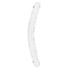 Realrock Crystal Clear Double Dong 18 In. Dual-ended Dildo Clear