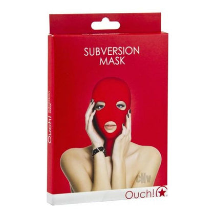 Ouch Subversion Mask Red