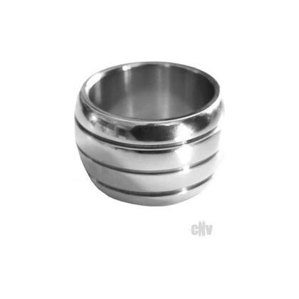 Stainless Steel Round Cock Ring 45mm Slv