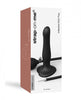 Strap On Me Inflatable Dildo Plug - Black