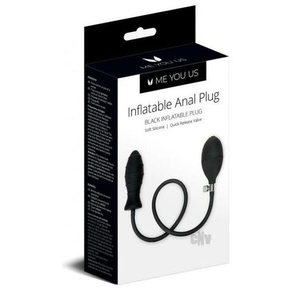 Myu Inflatable Anal Plug Blk