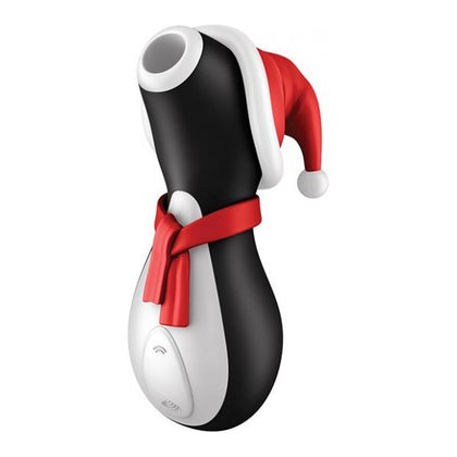 Satisfyer Penguin Holiday Edition  - Black/white/red