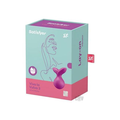 Satisfyer Viva La Vulva 3 Violet