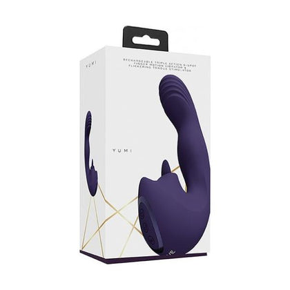 Yumi Dual Motor Gspot Vibe Purple