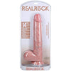 Realrock Xl Straight W Balls 14 Flesh