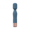 Loveline Glamour 10 Speed Mini-wand Silicone Rechargeable Waterproof Blue/grey