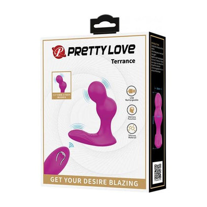 Pretty Love Terrance Dual Stimulator - Fuchsia