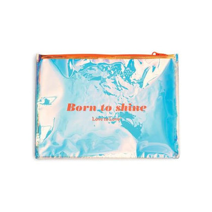 '=love To Love Born To Shine Pouch - Vivid Orange