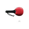 Padded Leather Ping Pong Paddle Rd/blk