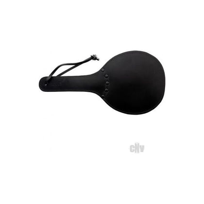 Padded Leather Ping Pong Paddle Black