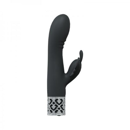 Royal Gems Monarch Silicone Rechargeable Vibrator Black