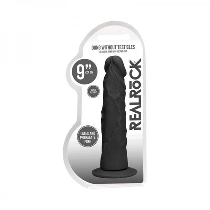 Realrock Skin 9 In. Dildo Black