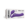 Strap On Me Vibrating Bendable L Strapless Strap On - Purple