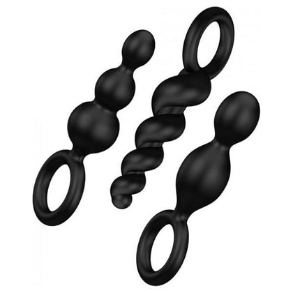 Satisfyer Booty Call Plugs - Black