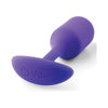 b-Vibe Weighted Snug Plug 2 - 114 g Purple