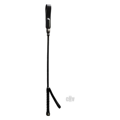 Short Riding Crop Slim Tip (20) - BLACK