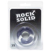 Rock Solid 3 Clear Donut Ring