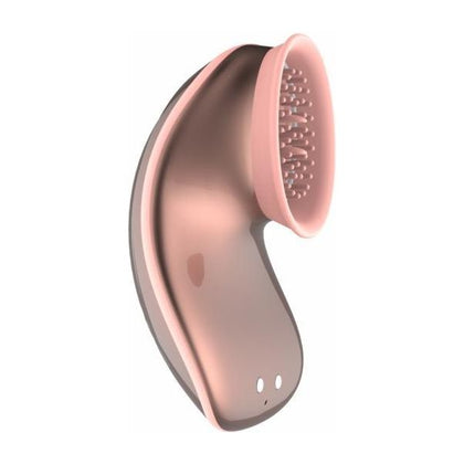 Shots Twitch Innovation Hands Free Clitoral Stimulator - Rose Gold