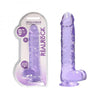 REALRoCK Jelly Dildo With Balls 9 Purpl