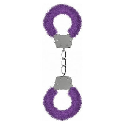 Pleasure Handcuffs Furry - Purple