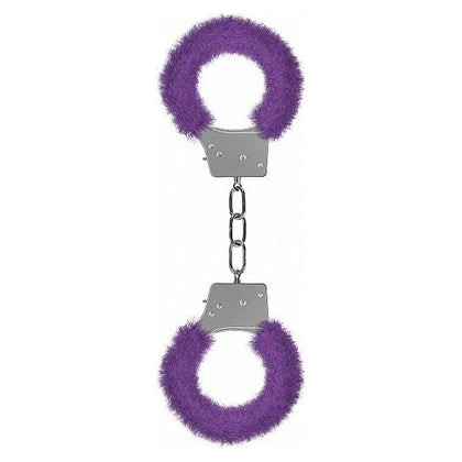 Ouch Beginner's Handcuffs Furry - Purple