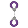 Ouch Beginner's Handcuffs Furry - Purple