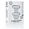 Nu Sensuelle Double Action Cockring 2x7 Function - Clear