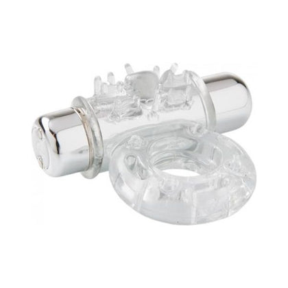 Nu Sensuelle Bullet Ring Cockring 7 Function - Clear