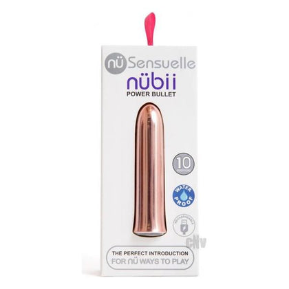 Nu Sensuelle Nubii 15 Function Bullet - Rose Gold