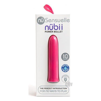 Nu Sensuelle Nubii 15 Function Bullet - Blush Pink