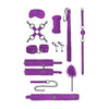 Ouch! Intermediate Bondage Kit - Purple