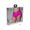 Ouch! Vibrating Strap-on Brief Pink Xl/xxl