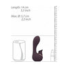 Irresistible Mythical Purple Clitoral G-Spot Vibrator