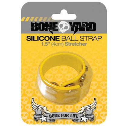 Boneyard Silicone Ball Strap Yellow