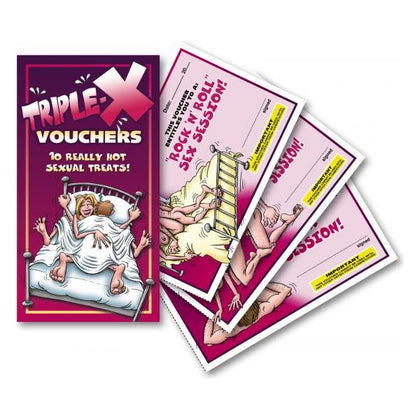 XXX Vouchers Coupon Book