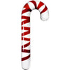Icicles No. 59 Hand Blown Glass Massager Candy Cane