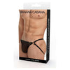 Banana Cabana Jock Mesh Sm/md Black