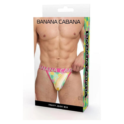 Banana Cabana Jock Fruit Md/lg Multi