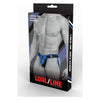 Goal Line Lace Up Jockstrap S/m Blu