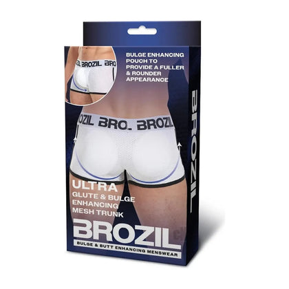 Brozil Mesh Boxer S/m Wht