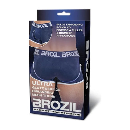 Brozil Mesh Boxer S/m Nvy