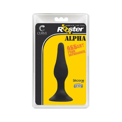 Rooster Alpha Anal Plug Black