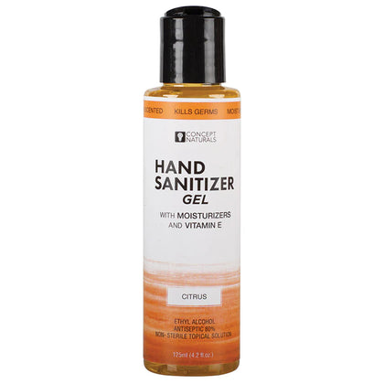 Concept Naturals Hand Sanitizer Gel - Citrus - 4.2 Fl. Oz.