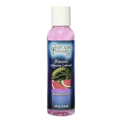 Razzels Warming Lubricant - Wild Watermelon - 4 Oz. Bottle