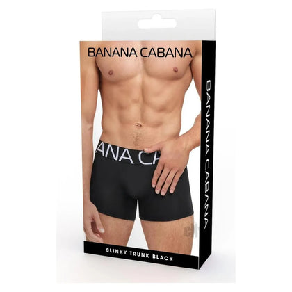 Banana Cabana Trunks Sm/md Black