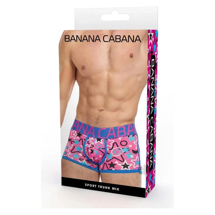 Banana Cabana Shorts Md/lg Purple