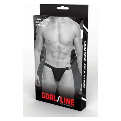 Goal Line Low Rise Jockstrap S/m Blk