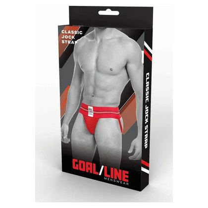 Goal Line Class Jockstrap S/m Red